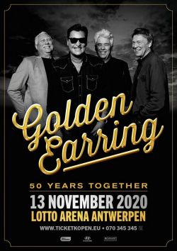 Golden Earring show poster November 13 2020 Antwerpen - Lotto Arena